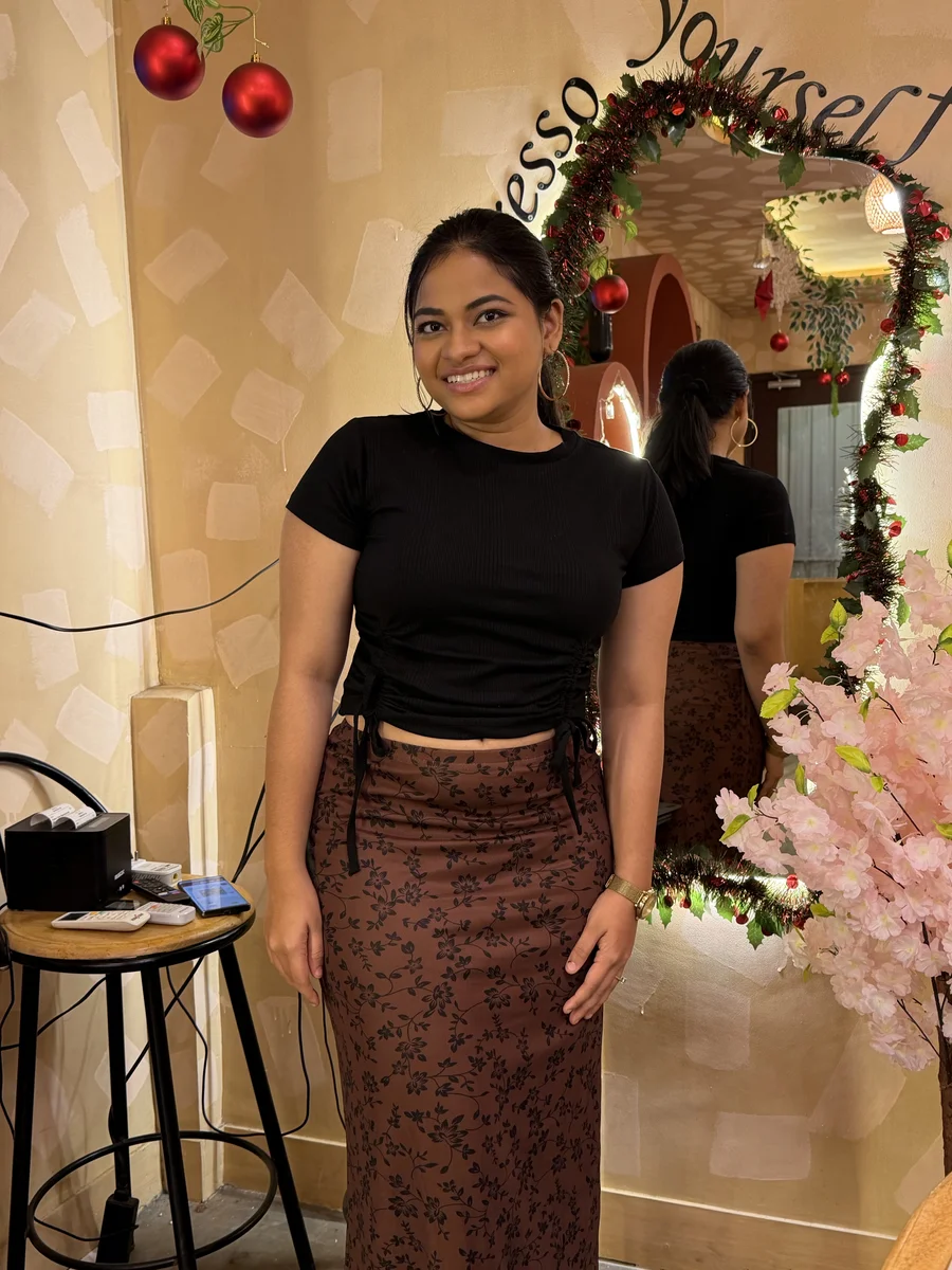 Pre-wedding shoot makeup with camera-ready finish and soft romantic styling